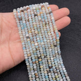 Amazonite Stone Beads 2x3 3x4 5x6mm DIY Jewelry Spacer Bulk Accessories