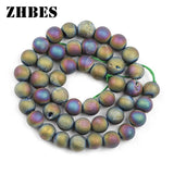 Matte Natural Stone Colorful Agates Spacer Beads 6-10MM Carnelian Round