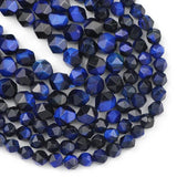 Tiger's Eye Faceted Spacers 6/8MM Beads DIY Jewelry Making