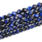 Tiger's Eye Faceted Spacers 6/8MM Beads DIY Jewelry Making