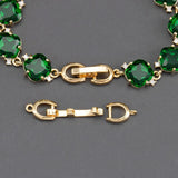 18k Plated Nickel Free Jewelry Accessories Copper Hooks Clasp 6pcs/lot