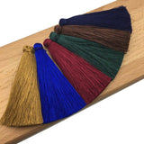Silk Tassels Earrings Accessories Jewelry Findings 5pcs/bag