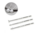 100pcs Silver Needle Jewelry Earrings Findings Ear Stud Pin Posts