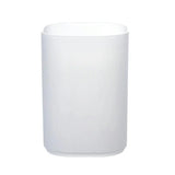 4-Grid Desktop Pen Holder Office School Storage Case Clear