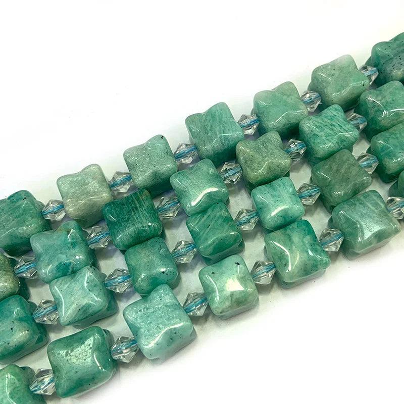 12mm Aventurine Amazonite Beads 15'' DIY Loose Beads