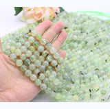 6mm Prehnite Round Beads for DIY Jewelry Making