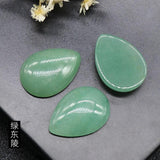 Amethyst Rose Quartz Agate Crystal Water Drop Flat Base for Jewelry Making