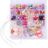 Polymer Clay Beads Jewelry Making Kit for Kids Girls