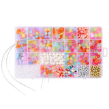 Polymer Clay Beads Jewelry Making Kit for Kids Girls