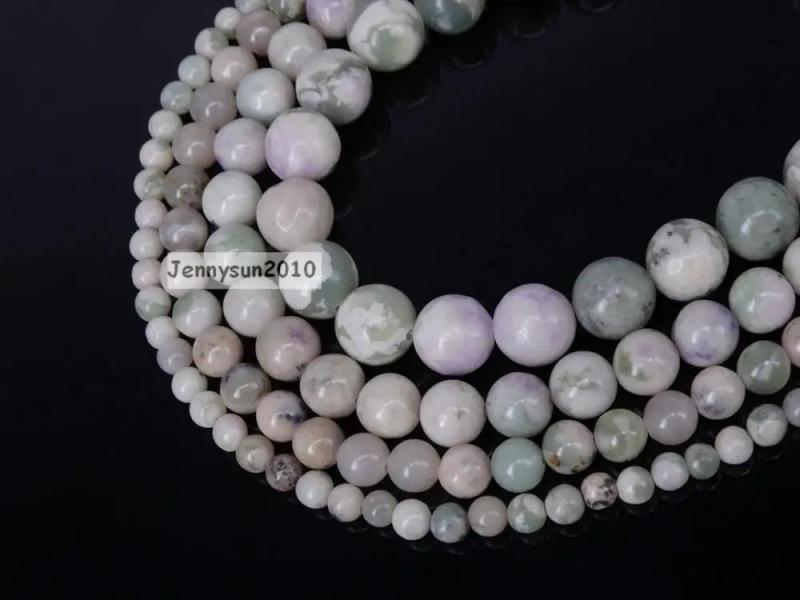 Round Spacer Loose Beads 15.5'' 4-10mm Strand 5 Strands/Pack