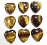 12pcs Agates Turquoises Heart-shaped Cabochons 25*23mm