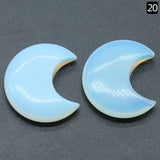 Crystal Moon Ornaments for Home Decor