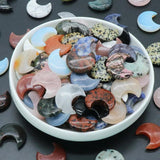 Crystal Moon Ornaments for Home Decor