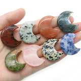 Crystal Moon Ornaments for Home Decor