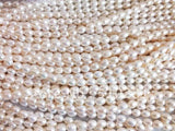 2strands/lot 7-8mm Rice Freshwater Pearls