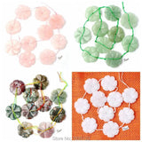Green Aventurine Flower Shape Loose Beads Strand 10Pcs DIY Jewellery Making