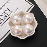 Mabel waist pearl double hole shell ABS magic paint beads DIY accessories
