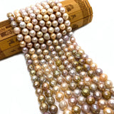 9mm Natural Pearl DIY Wind Chime Pendant Jewelry Beads