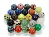 10mm Multi-Colored Amazonite Round Beads - 100Pcs/Pack