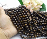6-10mm Australia Boulder Opal Gemstone Beads - 2 Strands