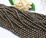 6-10mm Australia Boulder Opal Gemstone Beads - 2 Strands