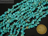 Natural Turquoise Chip Beads 35'' 5 Strands/Pack