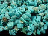 Natural Turquoise Chip Beads 35'' 5 Strands/Pack