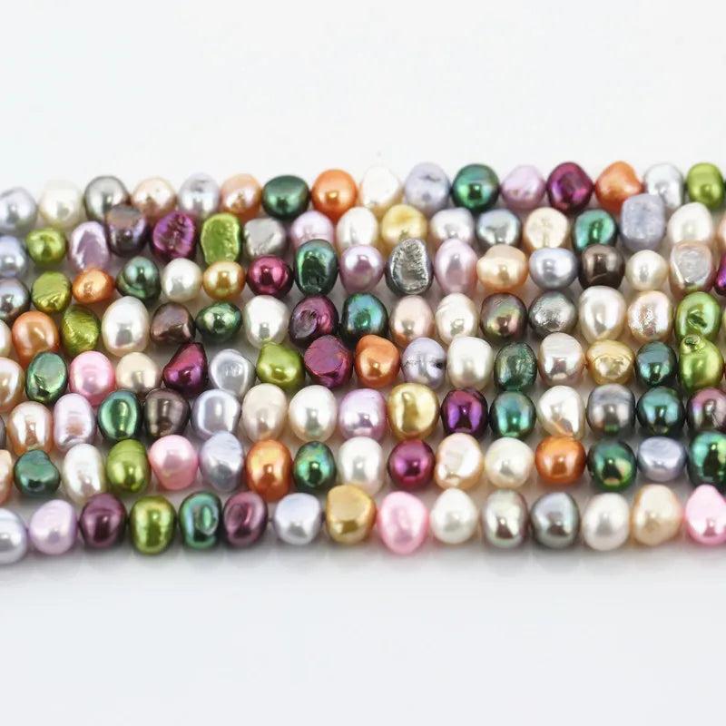 3 Strands 8mm Pearl Loose Beads