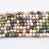 3 Strands 8mm Pearl Loose Beads