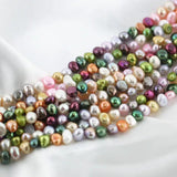 3 Strands 8mm Pearl Loose Beads