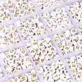 Acrylic Beads Set with Elastic Rope for Jewelry Making DIY