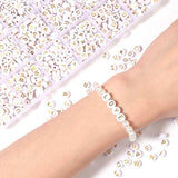 Acrylic Beads Set with Elastic Rope for Jewelry Making DIY