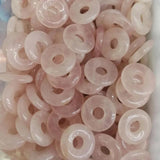 18mm Peace Buckle Charms Rose Quartz Opal Lapis Chakra Pendants