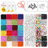 Acrylic Letter Beads Spacer Seed Bead for Jewelry Making DIY