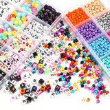 Acrylic Letter Beads Spacer Seed Bead for Jewelry Making DIY