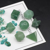 Reiki Heal Crystal Platonic Solids Beads for Home & Desk