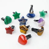 12pcs Natural Crystal Stone Car Air Outlet Decoration
