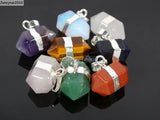 Opalite Nugget Pointed Pendant Beads 10pcs