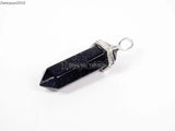 Sand Gems Stones Hexagonal Pointed Healing Pendant Beads