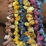 Rainbow Titanium Druzy Agates Stone Nugget Beads 17*20mm