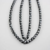 Raw Natural Stones Beads Jewelry, Cube Shape Beading Earrings Bracelets