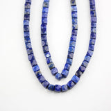 Raw Natural Stones Beads Jewelry, Cube Shape Beading Earrings Bracelets