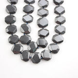 Mixed Gemstone Polished Faceted Slab Beads 20x25mm