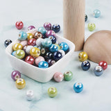 100pcs 10mm Porcelain Beads Round Ceramic Spacer Beads Lot DIY Crafts