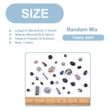 500g Mixed Shapes Acrylic Beads for DIY Jewelry Making Necklaces Bracelets