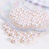 7.5-8mm Seawater Pearl Beads Round Natural Loose Pairing DIY Jewelry Making