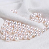 7.5-8mm Seawater Pearl Beads Round Natural Loose Pairing DIY Jewelry Making