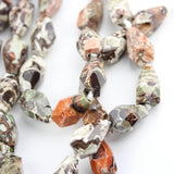 Ocean Jaspers Teardrop Loose Beads for Jewelry Making