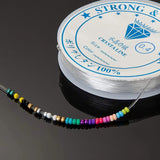 Glass Seed Beads Kit: Clasps, Cord, DIY Jewelry Making