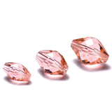 200pcs 13x10mm Oval Shape Crystal Glass Spacer Beads